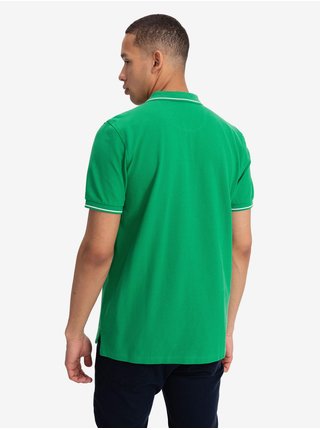 Zelené pánské polo tričko Lee Pique 