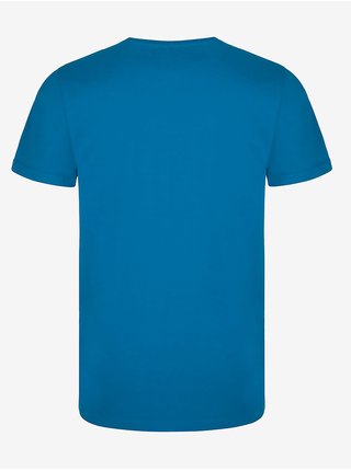 Modré pánské tričko s potiskem Loap Alesh 