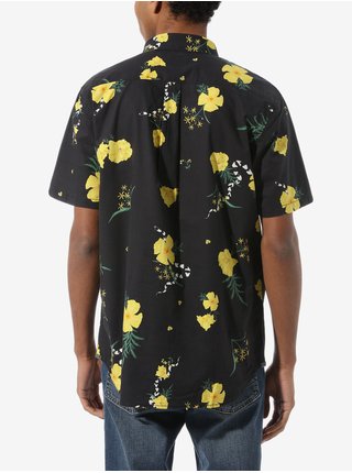 Černá pánská květovaná košile Vans Floral 