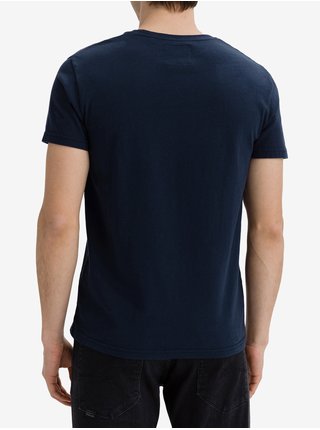 Tmavě modré pánské tričko s potiskem Superdry Military 