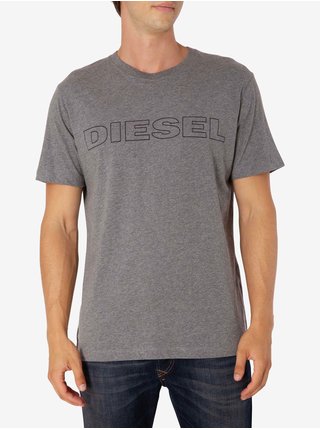 Šedé pánské tričko Diesel Umlt-Jake