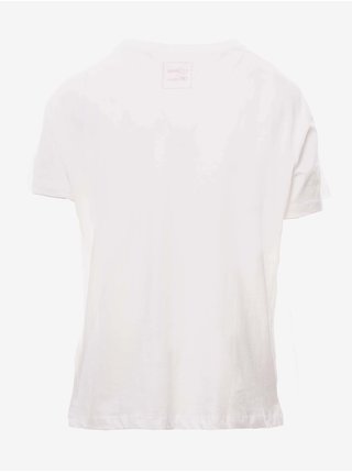 Bílé dámské tričko s potiskem GAS Francys