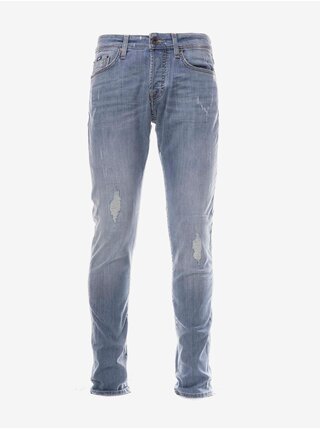 Světle modré pánské skinny fit džíny GAS Norton Carrot