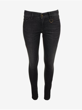 Černé dámské skinny fit džíny Diesel Slandy L