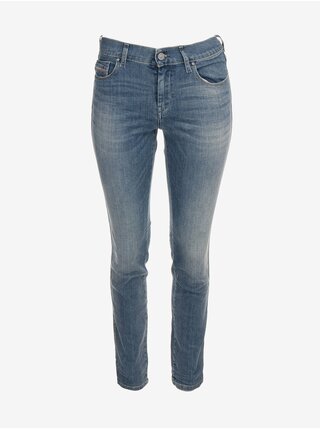 Modré dámské slim fit džíny Diesel Sandy L