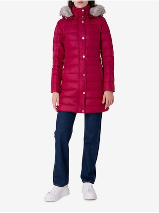 Kabáty pre ženy Tommy Hilfiger - červená