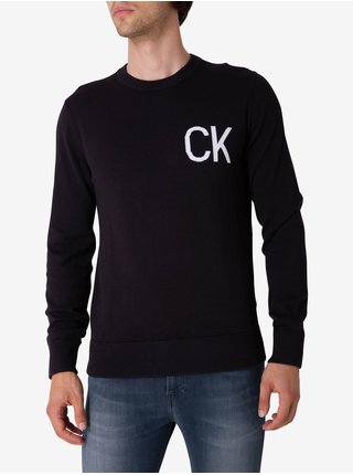 Černý pánský svetr Calvin Klein