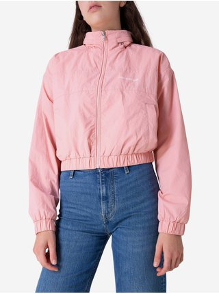 Ružová dámska bunda Calvin Klein Jeans