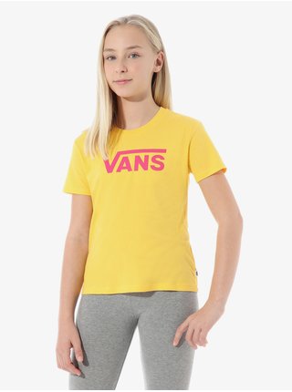 Žluté holčičí tričko Vans Lemon Chrome 