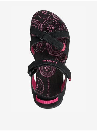Růžovo-černé holčičí sandály Loap Simma 