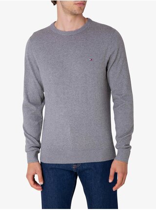 Šedý pánský svetr Tommy Hilfiger 
