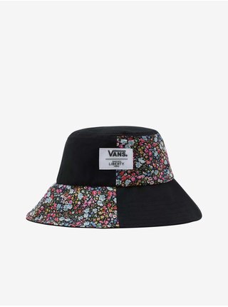 Černý dámský květovaný klobouk Vans
