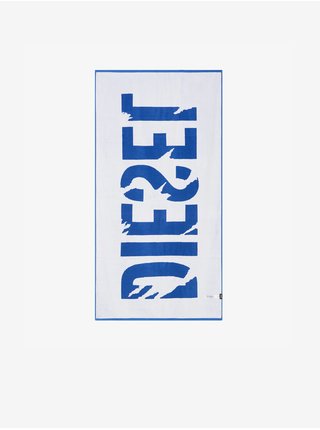 Bílo-modrý ručník Diesel Helleri Asciugamano 