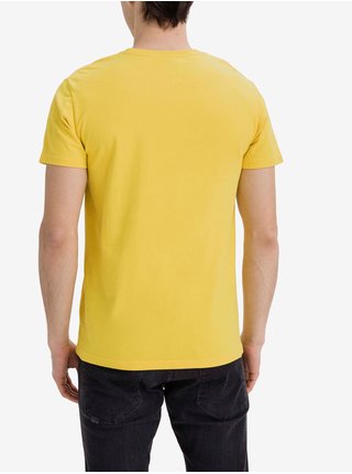 Žlté pánske tričko Superdry Premium Goods Tonal Injecti
