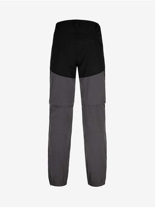 Černo-šedé pánské kalhoty Kilpi Hosio-M 