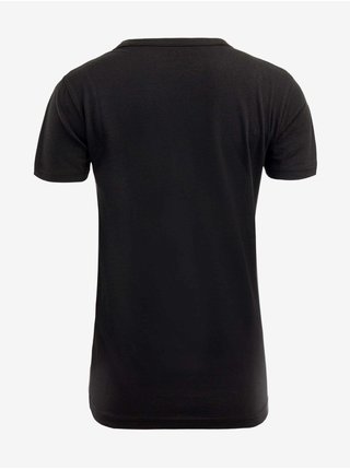 Černé dámské basic tričko Alpine Pro Hersa 