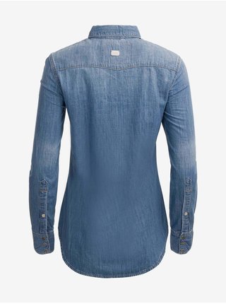 Modrá dámská džínová košile Diesel De-Ringy Camicia 