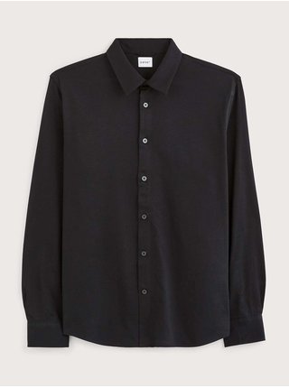 Čierna pánska košeľa Celio Vajersey