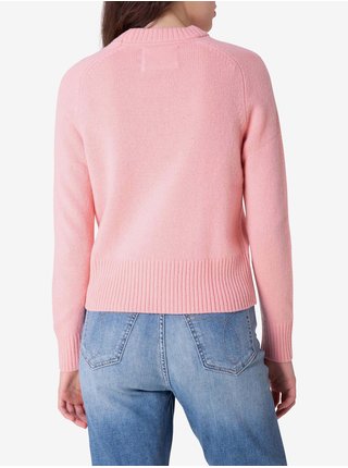 Ružový dámsky sveter Calvin Klein Jeans