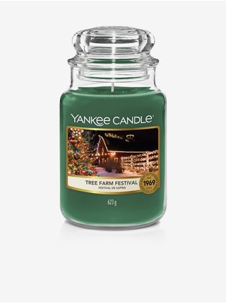 Vonné sviečky a tyčinky Yankee Candle - zelená
