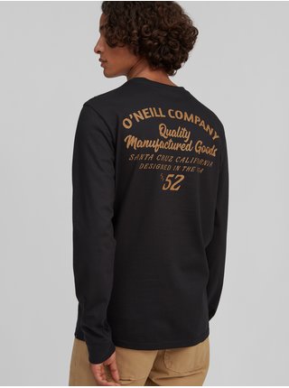 Černé pánské vzorované tričko O'Neill MFG Good Back
