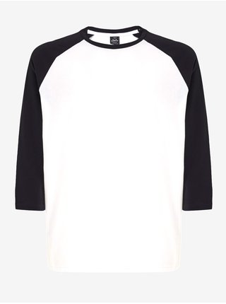 Černo-bílé pánské tričko Oakley Relax Raglan