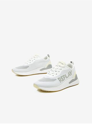 Šedo-bílé dámské boty Replay
