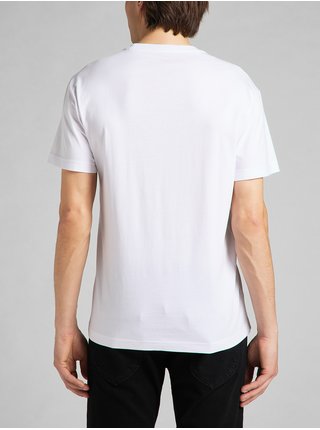 Bílé pánské tričko Lee Small