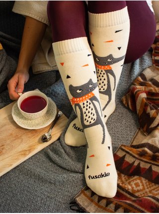 Ponožky pre ženy Fusakle - biela