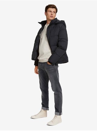Černá pánská prošívaná bunda Tom Tailor Denim Clean Puffer
