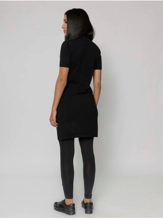 Černé dámské šaty se stojáčkem Devergo 