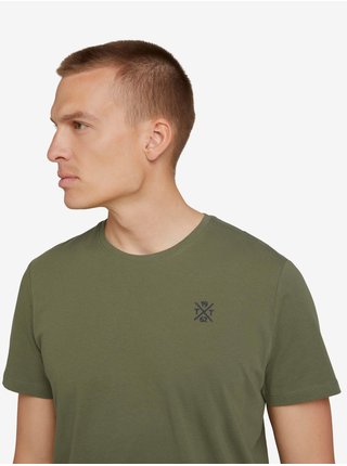 Zelené pánské basic tričko Tom Tailor