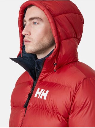 Modro-červená pánská zimní bunda Helly Hansen Active Puffy
