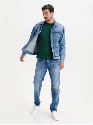 Ľahké bundy pre mužov Pepe Jeans - modrá