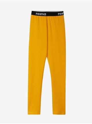 Žlutý dětský set funkčního trička a kalhot Reima Lani