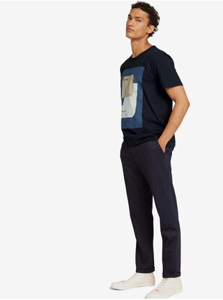 Tmavě modré pánské tričko Tom Tailor Denim