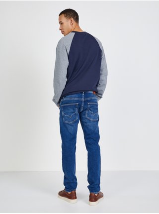 Modré pánské straight fit džíny Pepe Jeans Track