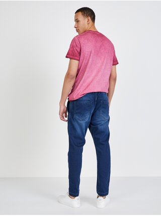 Tmavě modré pánské straight fit džíny Pepe Jeans New Johnson