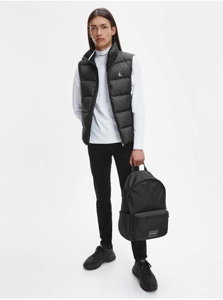 Černá pánská prošívaná vesta Calvin Klein