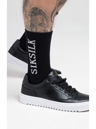Sada pěti pánských ponožek v černé barvě SikSilk