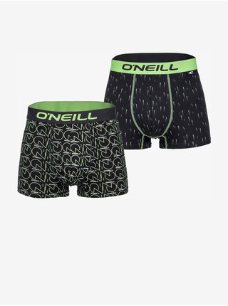 Sada dvou pánských vzorovaných boxerek v černé barvě O'Neill
