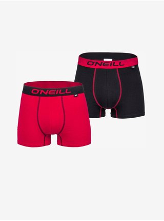 Sada dvou pánských boxerek v červené a černé barvě O'Neill