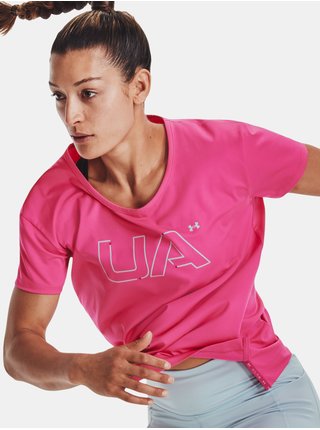 Topy a trička pre ženy Under Armour - ružová