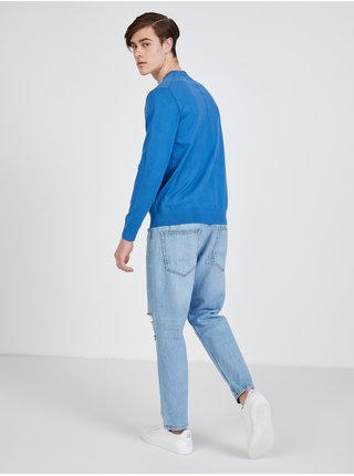 Modrá pánská mikina  Essential Calvin Klein Jeans