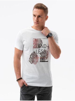 Tričká s krátkym rukávom pre mužov Ombre Clothing