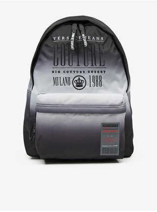 Šedo-černý pánský batoh Versace Jeans Couture Range Backpacks