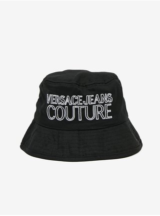 Černý pánský klobouk Versace Jeans Couture Bucket Hat