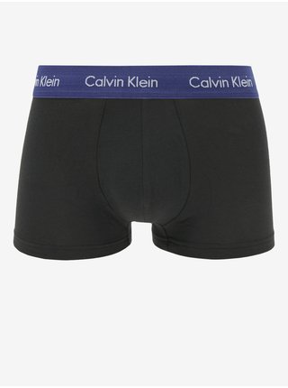 Sada tří boxerek v černé barvě Calvin Klein