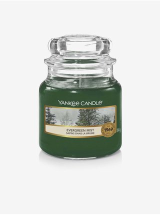 Vonná sviečka Yankee Candle Evergreen Mist (Classic malá)