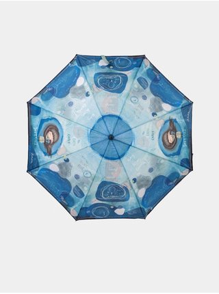 Modrý dámský vystřelovací deštník Anekke Iceland 